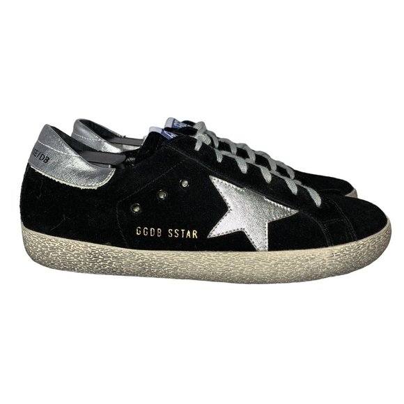 Golden Goose Shoes - Golden Goose Black Superstar Sneakers Shoes Men's Sz 41 US 8 Women's 9.5-10